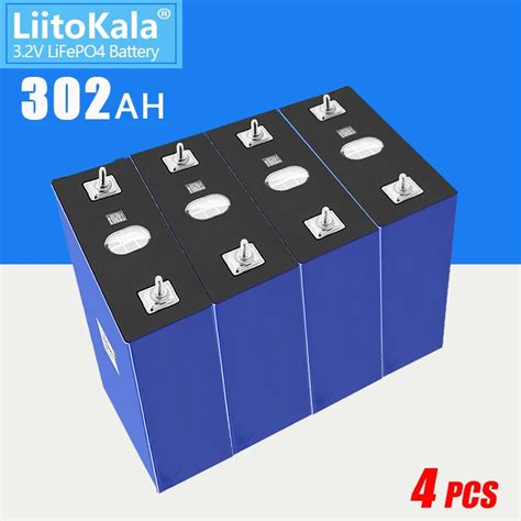 LiFePO4 302Ah Liitokala 3 2V 4 4000 DIY 12V 24V 36V