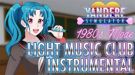 Ai Will Shock You Instrumental 1980s Mode Yandere Simulator Ost Official Audio Youtube