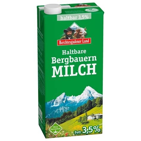 Berchtesgadener Land Haltbare Bergbauern Milch Nat Rlich