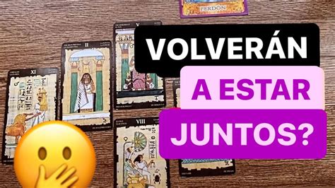 VOLVERÁN JUNTOS VAN A RECONCILIARSE QUÉ PASARÁ Tarot Egipcio