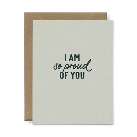 So Proud Of You Greeting Card Ruff House Print Shop