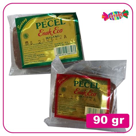 Jual ENAK ECO BUMBU PECEL 90GR Shopee Indonesia