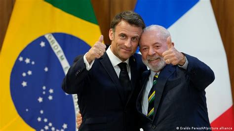 Visita De Macron Favorece Mais Imagem De Lula Dizem Especialistas