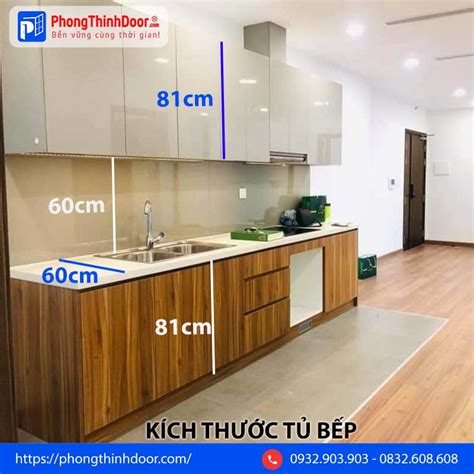 Đầy đủ Thông Tin Về Kích Thước Tủ Bếp Trên Và Dưới Và Các Mẫu Tủ Bếp