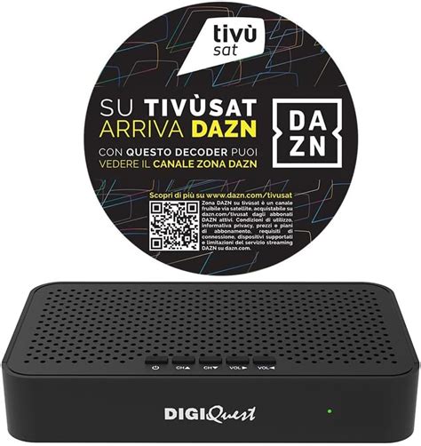 Digiquest Decoder Tivùsat Classic Q10 Nero Amazon de Elektronik Foto