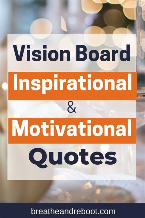 30 Vision Board Quotes And Affirmations Vision Board Inspiration