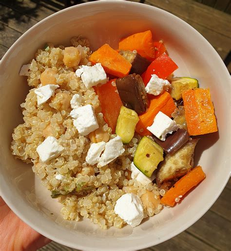 Mediterranean Veg, Quinoa and Feta Salad – The Irish Balance