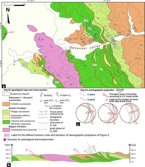 A Simplified Geological Structural Map Of The Durkan Complex In The