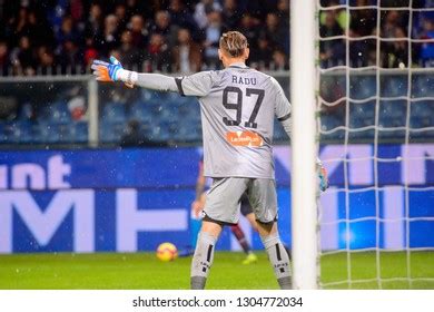 27 Championship Ionut Radu Goalkeeper Genoa Images Stock Photos