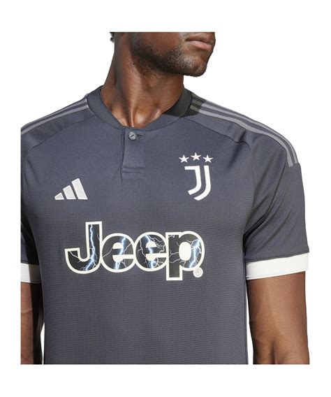 Adidas Juventus Turin Trikot 3rd 2023 2024 Schwarz Replicas Fanshop