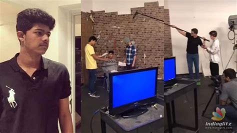 Thalapathy Vijay's son Jason Sanjay starts directing a film - BTS video goes viral - Tamil News ...