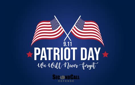 Patriot Day And National Day Of Service And Remembrance 911 Never