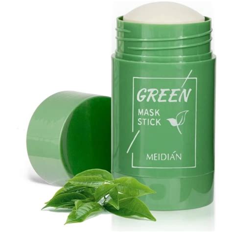 Masque hydratant en bâton à l argile de thé vert pour nettoyer en