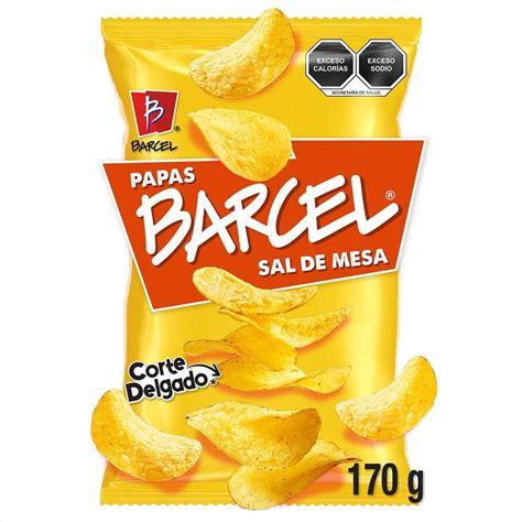 Papas Fritas Barcel Sal De Mesa G Walmart