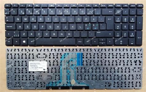 New DK Norwegian Swedish Nordic Finnish Svenska Keyboard For HP 15