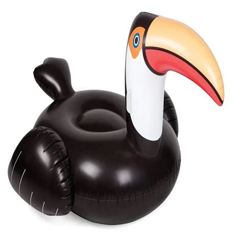 Inflatable Toucan Pool Float 190cm Swimming Pool Ring Summer Inflatable ...