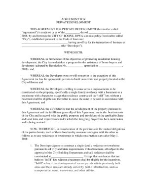 Fillable Online Third Amendment To Development Agreement Fax Email