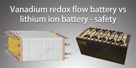 Vanadium redox flow battery vs lithium ion battery - pros and cons ...