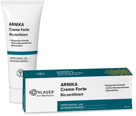 Rothlauer Kosmetik Arnika Creme Forte Kaufen Valsona De