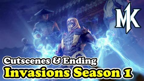 Mortal Kombat Invasions Season All Cutscenes Ending Youtube