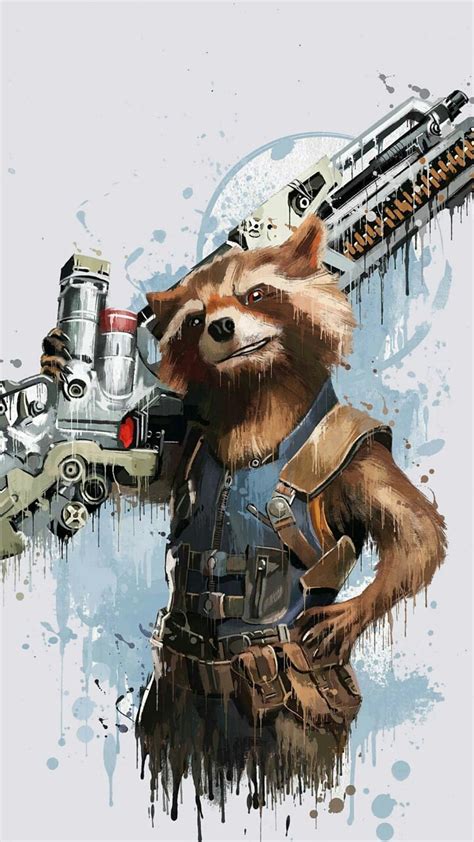 Rocket Racoon Avengers Hd Phone Wallpaper Peakpx