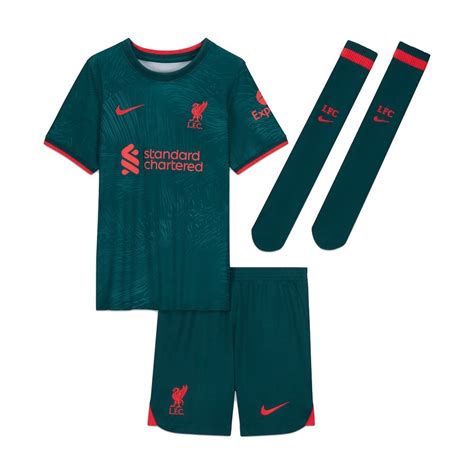 Liverpool Kids Third Kit 2223 Official Nike Kit