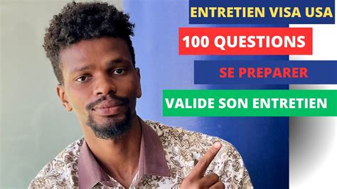 Les Questions pour se préparer à l Entretien de Visa USA YouTube