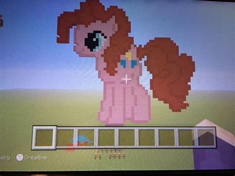 My Little Pony Minecraft Pixel Art Template