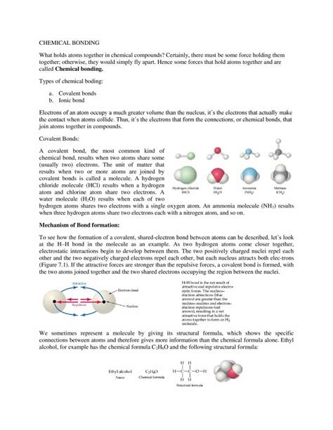 Atomic Structure, Chemical Bonding, Periodic Table - Notes - LearnPick ...