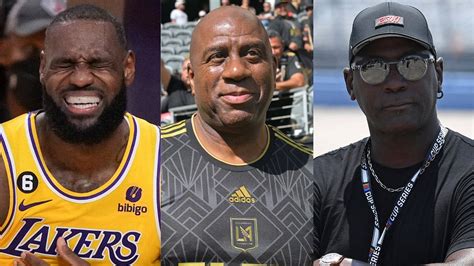 “LeBron James With 7 Rings or Michael Jordan?”: Magic Johnson ‘Stunned ...