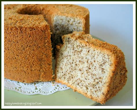 Happy Home Baking Earl Grey Chiffon Cake