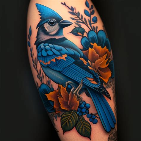 52 Blue Jay Tattoo Ideas - TattooClue.com