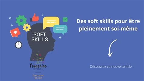 Cabinet Fran Oise Singer Soft Skills Cl S Du Succ S Pour Tre Soi M Me