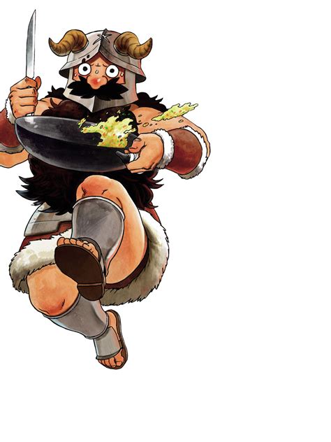 Senshi (Dungeon Meshi) render by squirrel-ghost on DeviantArt