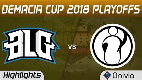 Blg Vs Ig Highlights Game Demacia Cup Summer Playoffs Bilibili