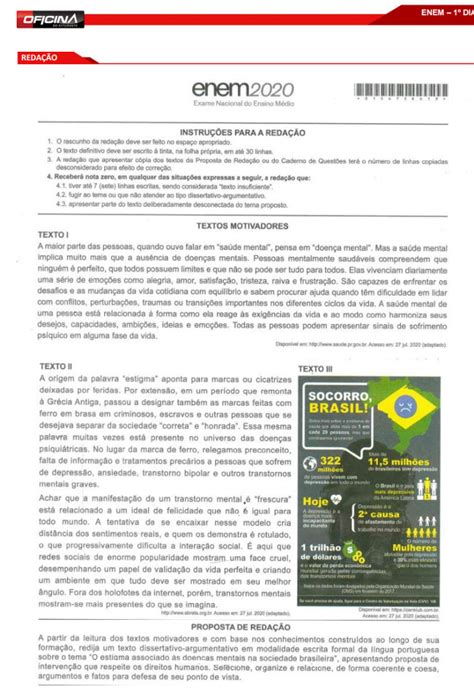 Possibilidades De Temas Para A Reda O Do Enem Em Introdu O