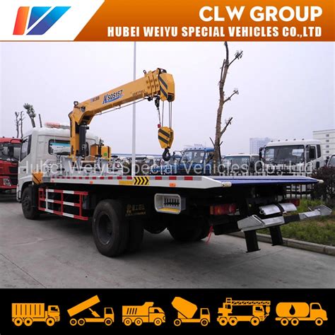 6tons 8tons Towing Truck Wrecker Flatbed Platform Recovery Truck