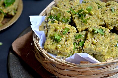 Sprouted Moong Dhokla Recipe By Archana S Kitchen