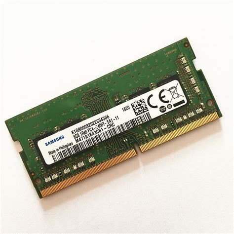 Samsung Ddr4 Ram 8gb 2400mhz Laptop Memory Ddr4 8gb 1rx8 Pc4 2400t Sa1 11 Notebook Ram Ddr4