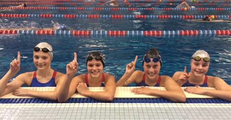 Ohio State Swim Club Girls Nab 11 12 Nag In 400 Medley Relay