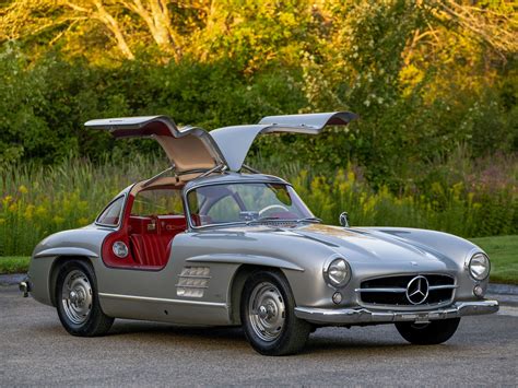 1955 Mercedes Benz 300 SL Alloy Gullwing Monterey 2022 RM Sotheby S