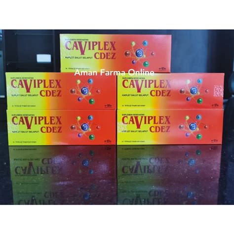 Jual Bia Cod Caviplex Cdez Vitamin C Mg Zinc Vit D Vit E