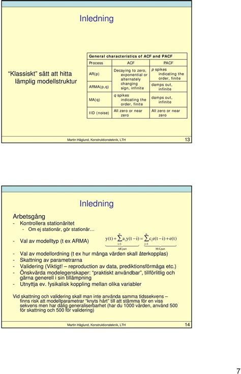 Statistisk Modellering Av Tidsserier Pdf Gratis Nedladdning