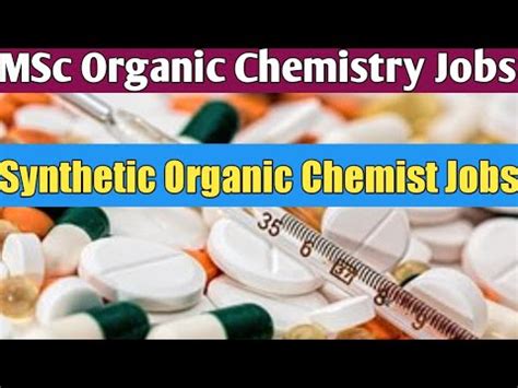 Msc Organic Chemistry Fresher Jobs Youtube