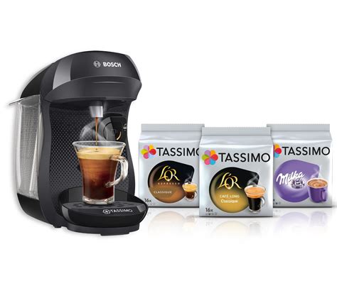 Machine à Dosettes Tassimo Bosch Tas1002n6 3 Packs T Discs Toutes Les Cafetières Et Machines