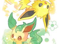 11 Jolteon X Leafeon ideas | pokemon eeveelutions, pokemon eevee, pokemon