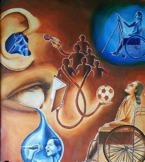 Virtual Art Gallery From Disabled Artists On The Theme Disability