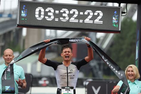 Rico Bogen DEU Takes Top Step At The 2023 Ironman 70 3 World