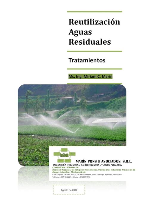 Pdf Reutilizaci N Aguas Residuales Consumo De Agua De Lavado Del