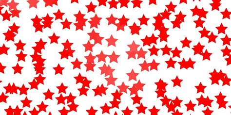 diseño de vector rojo claro con estrellas brillantes 2280340 Vector en